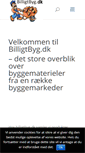 Mobile Screenshot of billigtbyg.dk